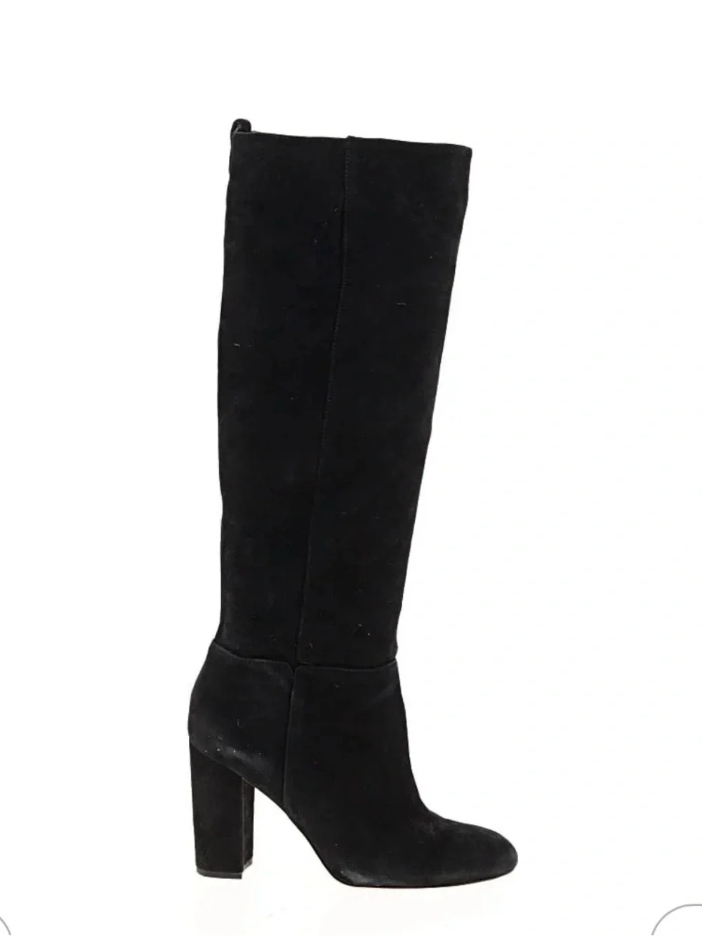 Sam Edelman Caprice Black Suede Knee-High Boots - Women